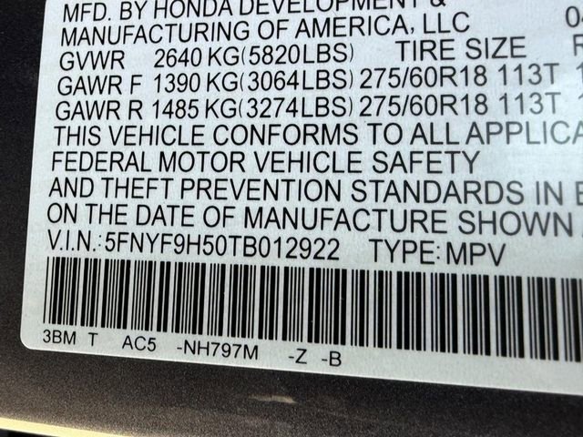 Certified 2026 Honda Passport TrailSport image 24