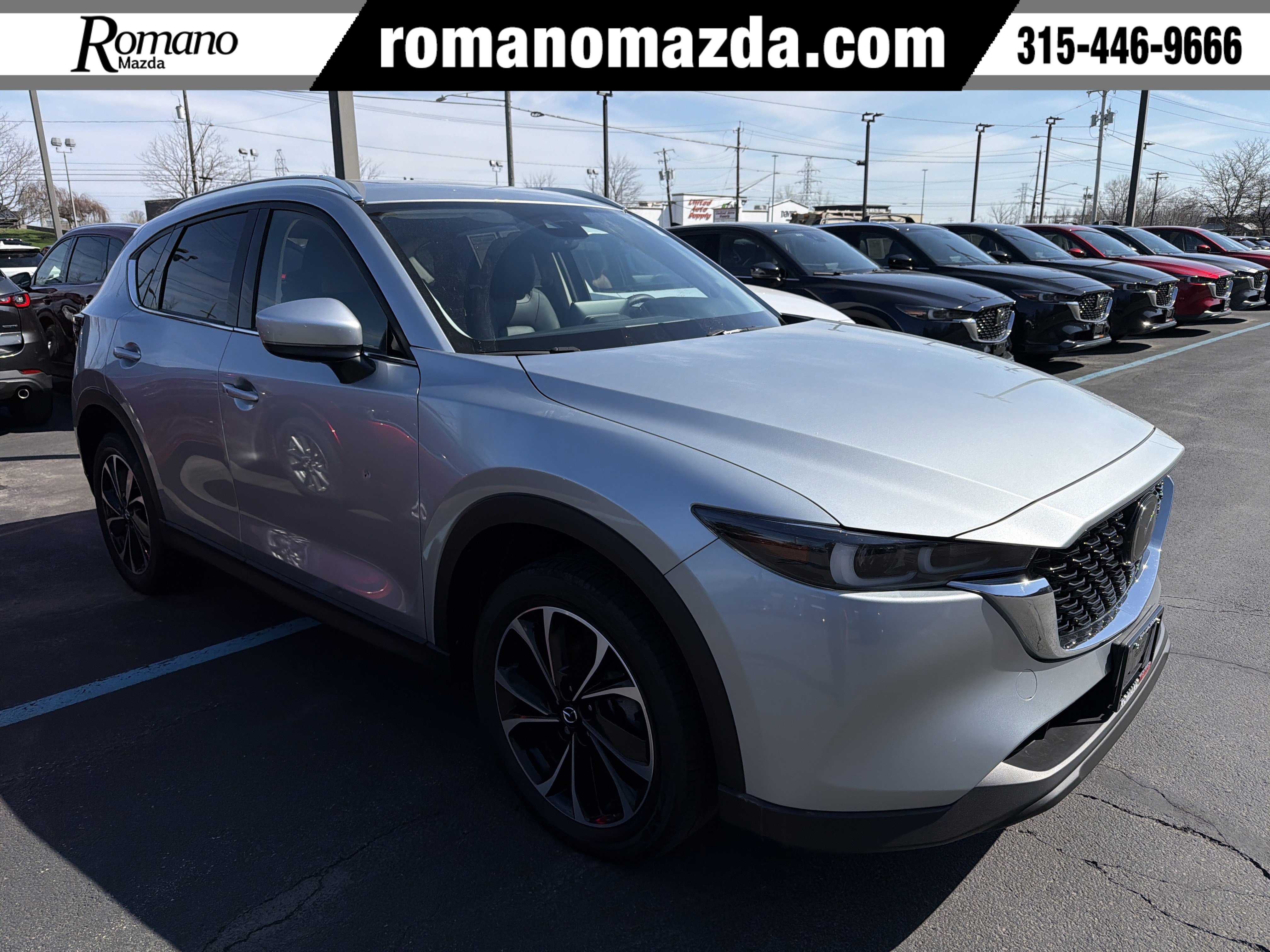 Used 2023 MAZDA CX-5 AWD 2.5 S w/ Premium Package