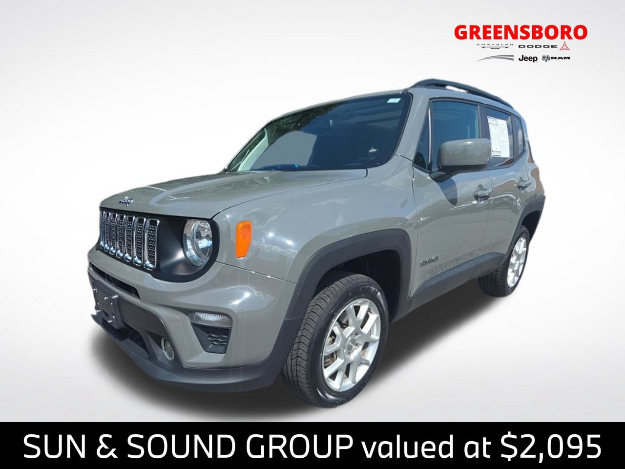 Used 2021 Jeep Renegade Latitude w/ Sun & Sound Group AWD/4WD 360° Tour