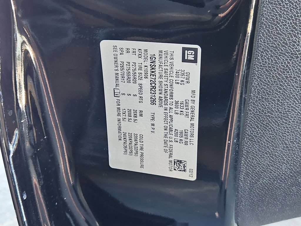 Used 2012 Chevrolet Suburban LTZ AWD/4WD image 32