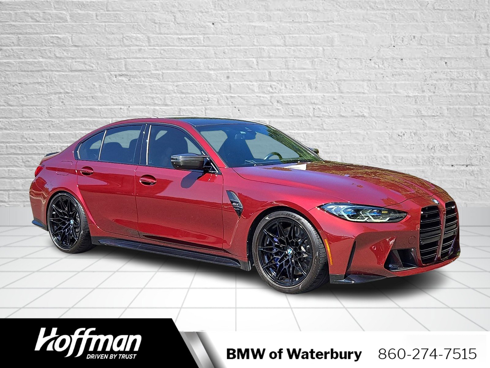 Used 2024 BMW M3 w/ M Carbon Exterior Package RWD image 1