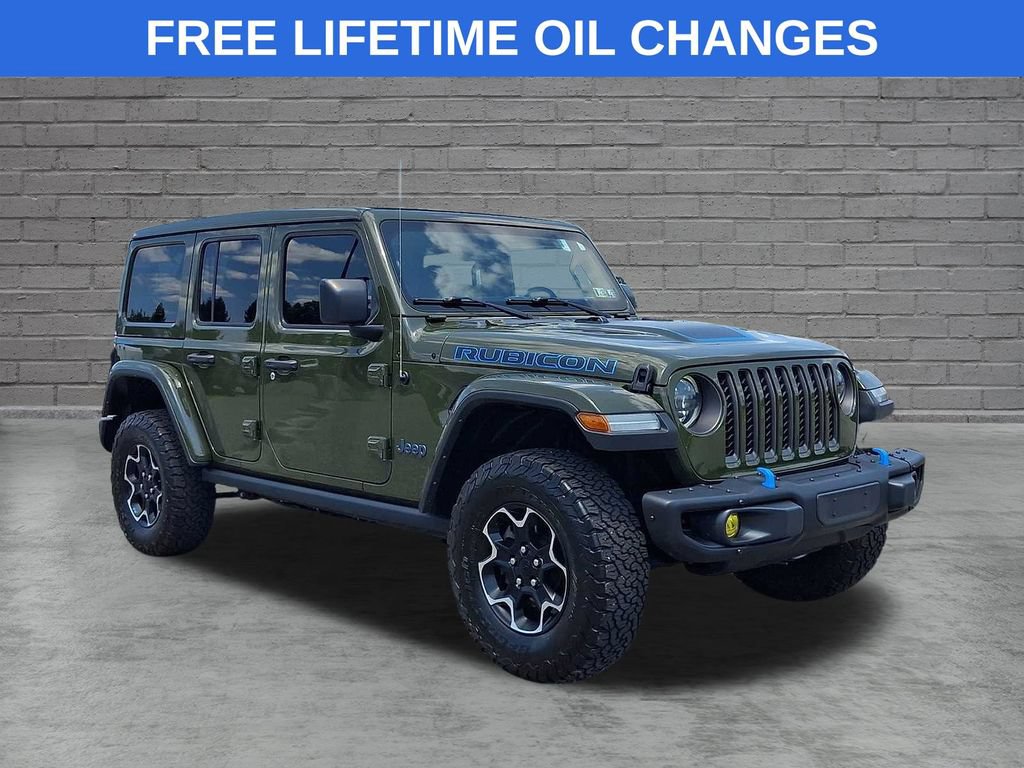 Used 2023 Jeep Wrangler Unlimited Rubicon 4xe w/ Steel Bumper Group