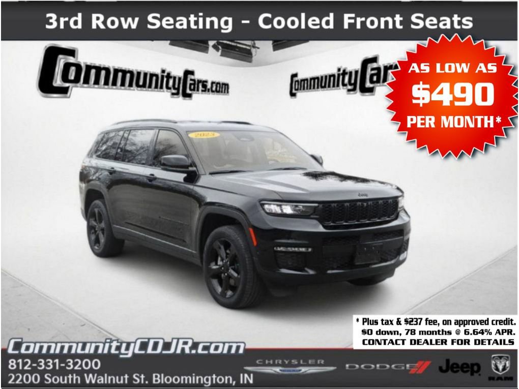 Used 2023 Jeep Grand Cherokee L Limited w/ Luxury Tech Group II image 1