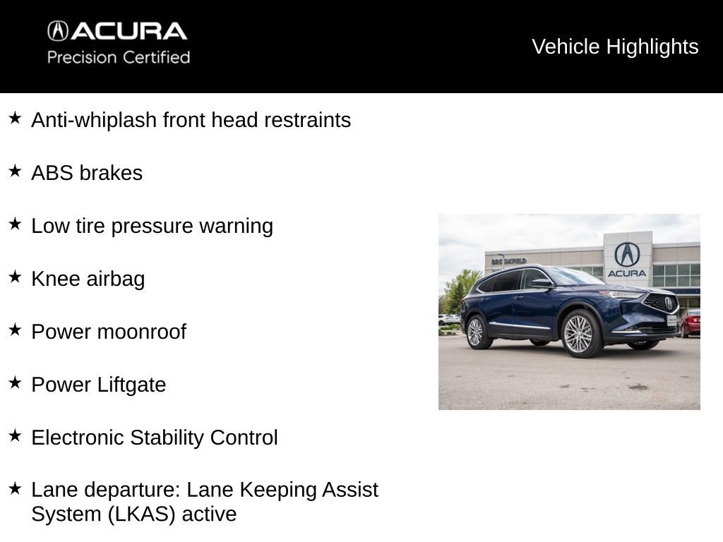 Certified 2023 Acura MDX SH-AWD w/ Advance Package image 13