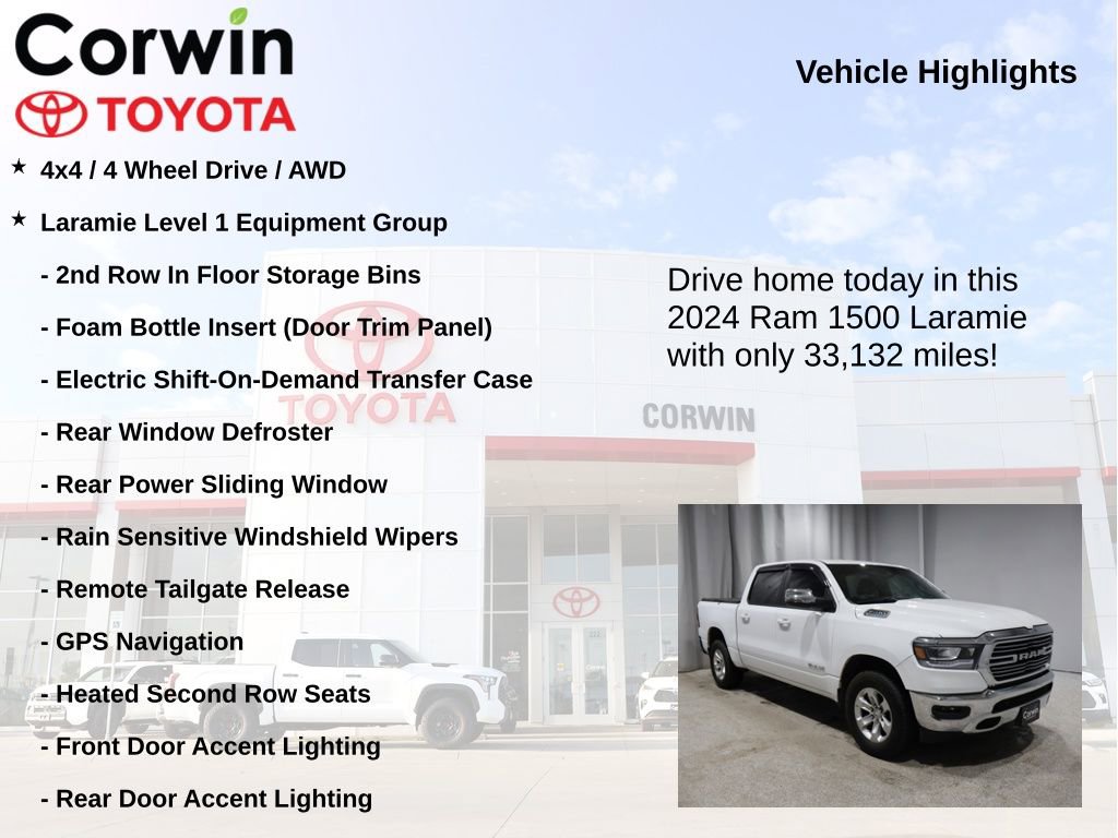 Used 2024 RAM 1500 Laramie image 7