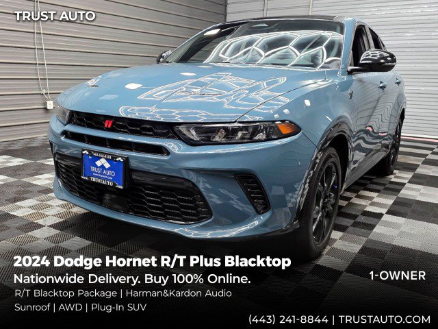 Used 2024 Dodge Hornet R/T Plus w/ R/T Blacktop Package AWD/4WD video 1
