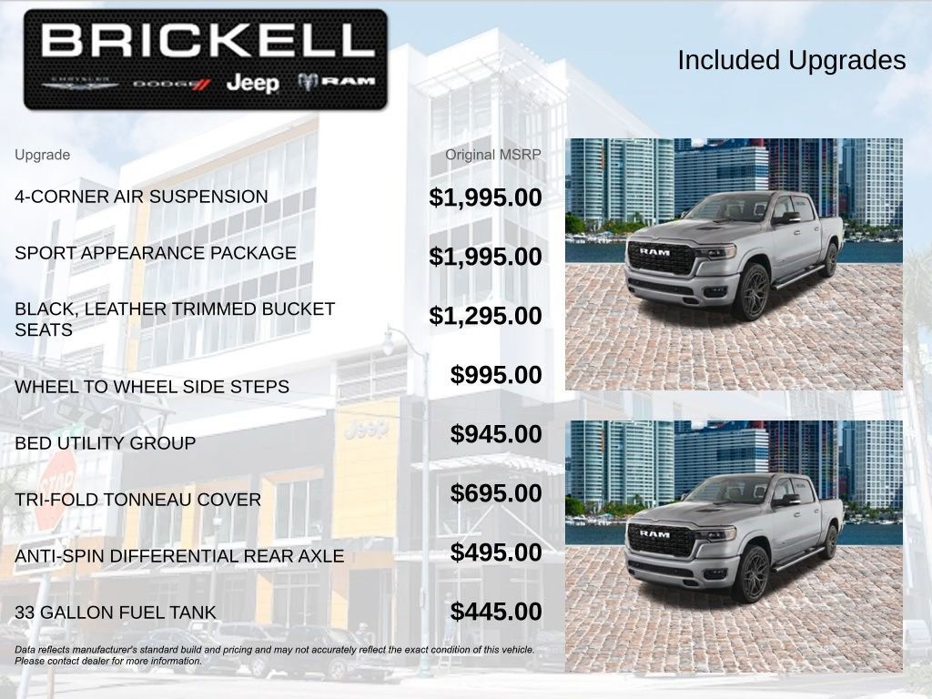 Used 2025 RAM 1500 Laramie w/ Sport Appearance Package AWD/4WD image 5