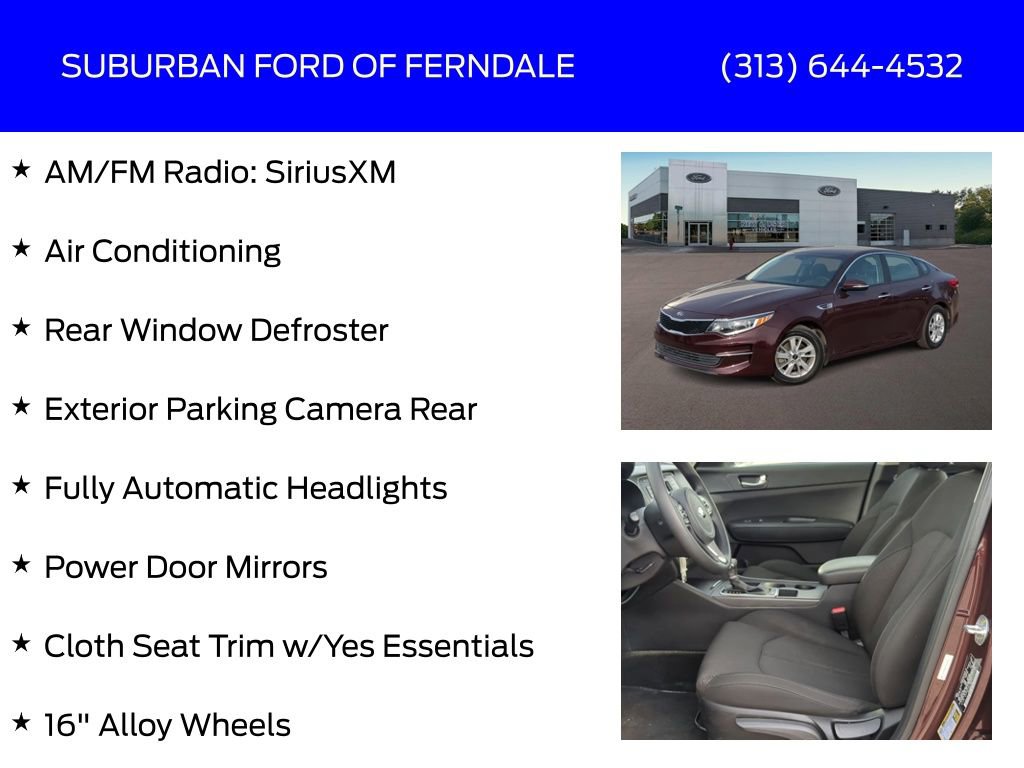 Used 2017 Kia Optima LX image 4