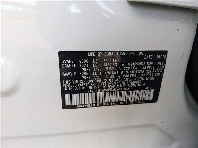 Used 2019 Subaru Ascent Limited image 27
