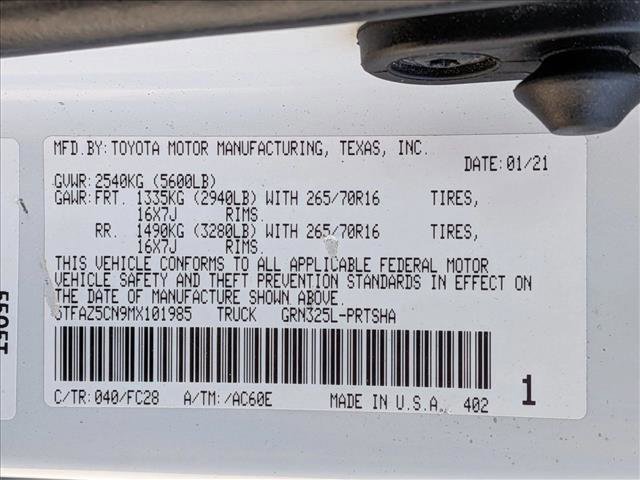 Used 2021 Toyota Tacoma SR5 w/ Trail Edition image 23