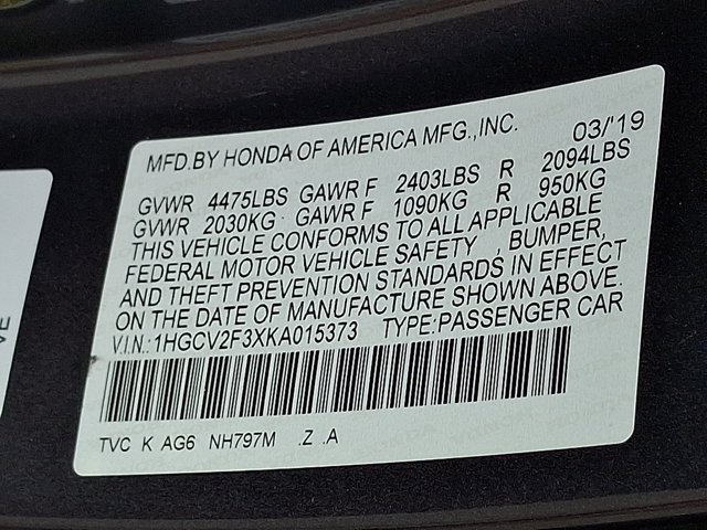 Used 2019 Honda Accord Sport image 31