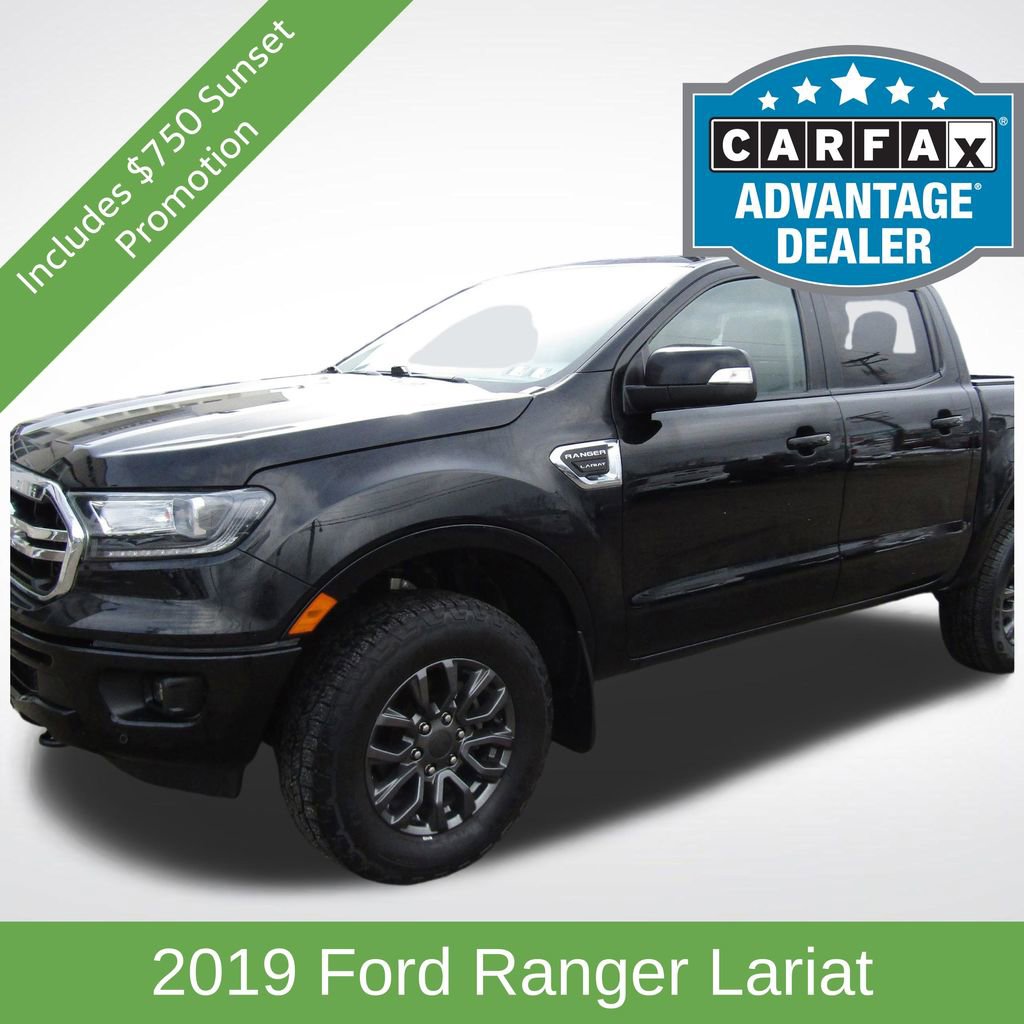 Used 2019 Ford Ranger Lariat w/ Technology Package AWD/4WD image 1