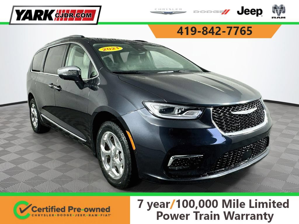 Certified 2021 Chrysler Pacifica Limited w/ Premium & Safety Sphere Group AWD/4WD image 1
