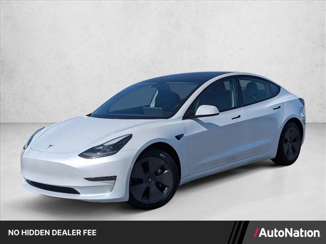 Used 2021 Tesla Model 3 Long Range AWD/4WD image 1