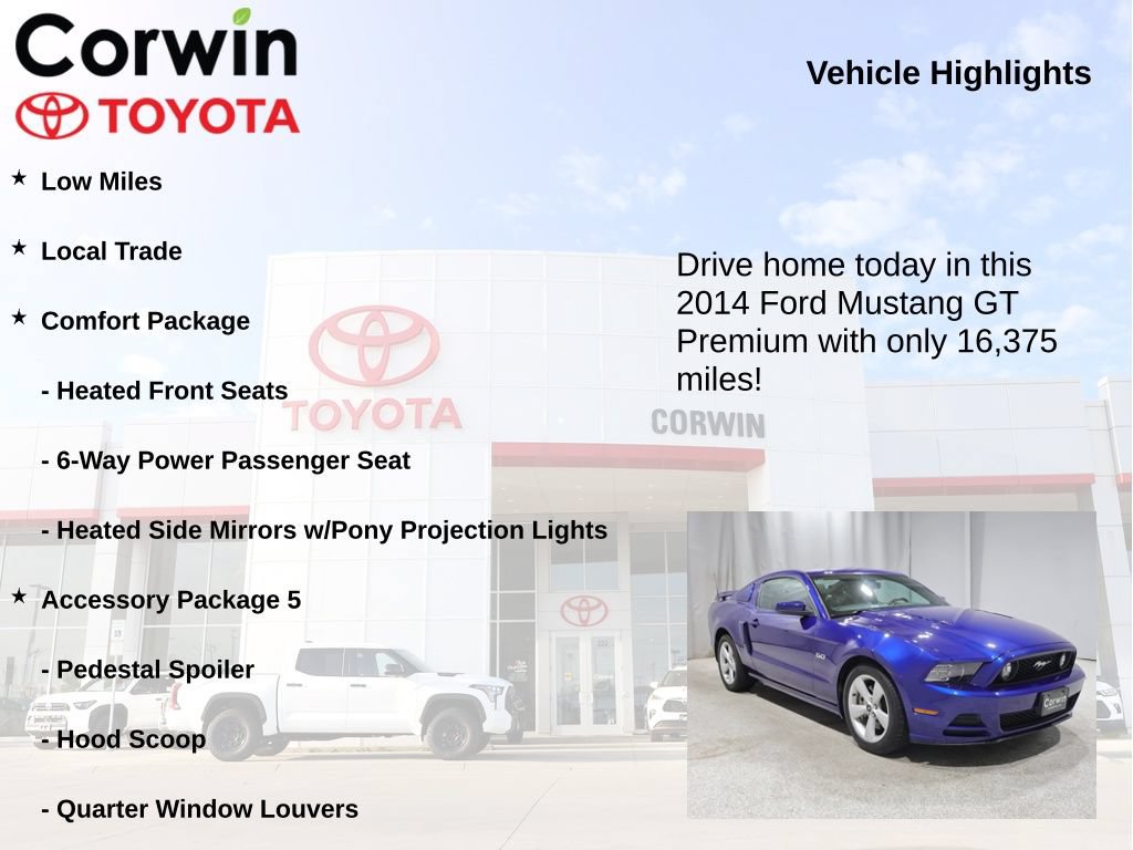 Used 2014 Ford Mustang GT Premium w/ Accessory Package 5 RWD image 7