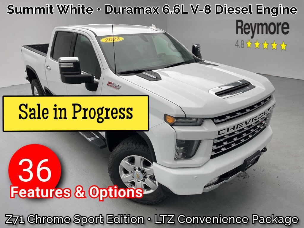 Used 2022 Chevrolet Silverado 3500 LTZ w/ Z71 Chrome Sport Edition