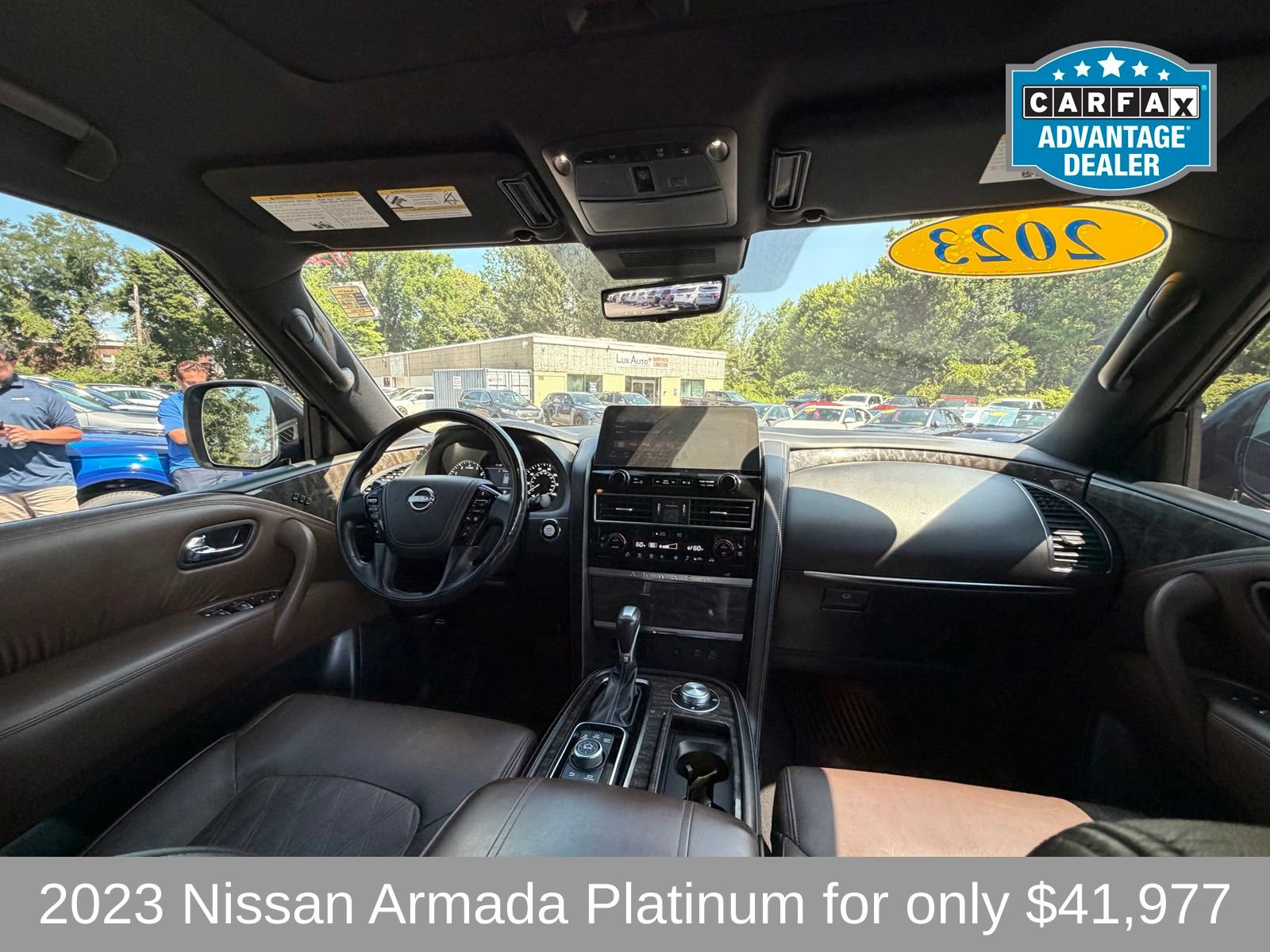 Used 2023 Nissan Armada Platinum w/ Captain's Chairs Package AWD/4WD image 12