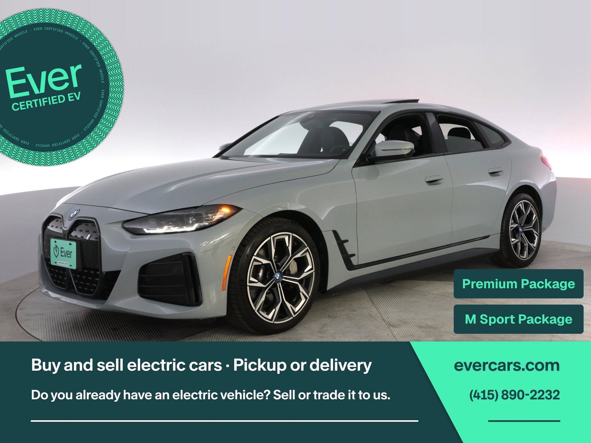 Used 2022 BMW i4 eDrive40 w/ M Sport Package