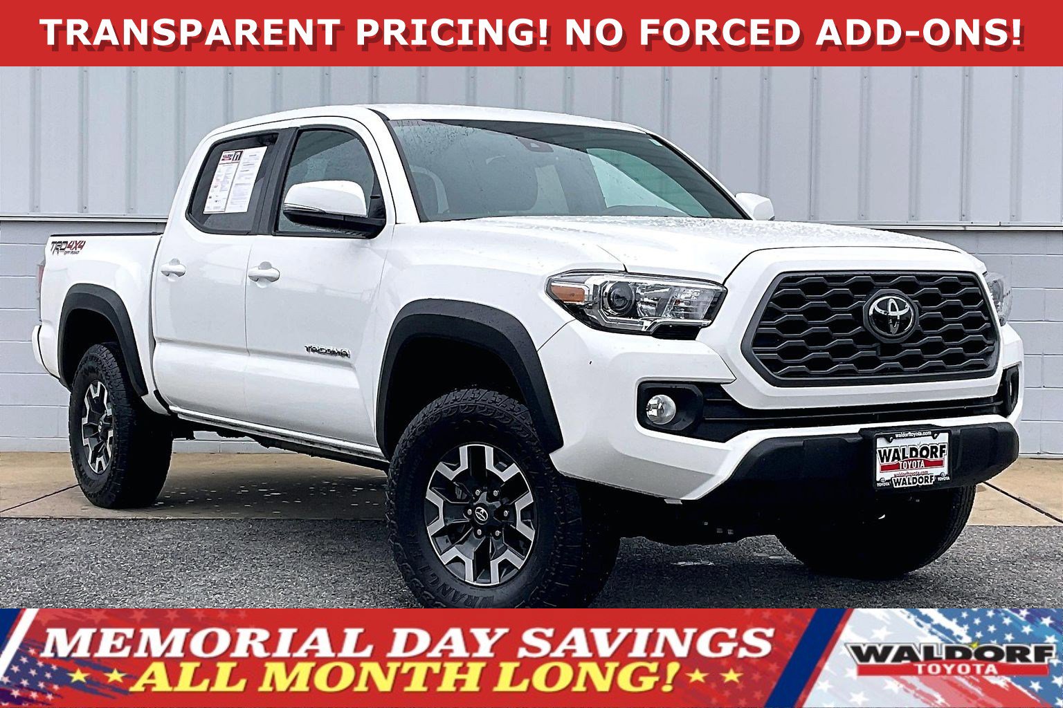 Used 2023 Toyota Tacoma TRD Off-Road w/ Technology Package AWD/4WD image 1
