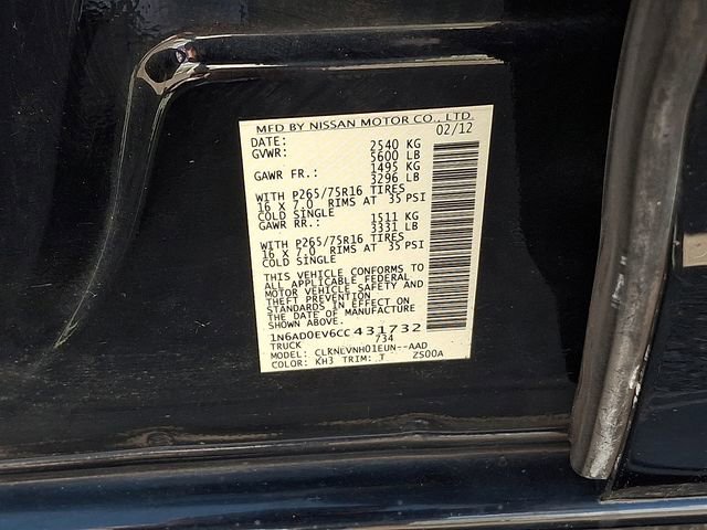 Used 2012 Nissan Frontier PRO-4X w/ Pro-4x Luxury Pkg image 29