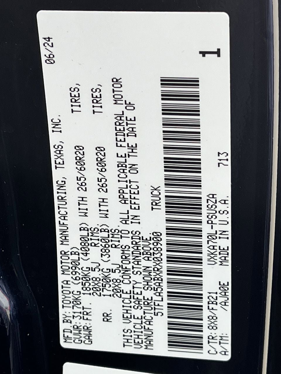 Used 2024 Toyota Tundra SR5 RWD image 28
