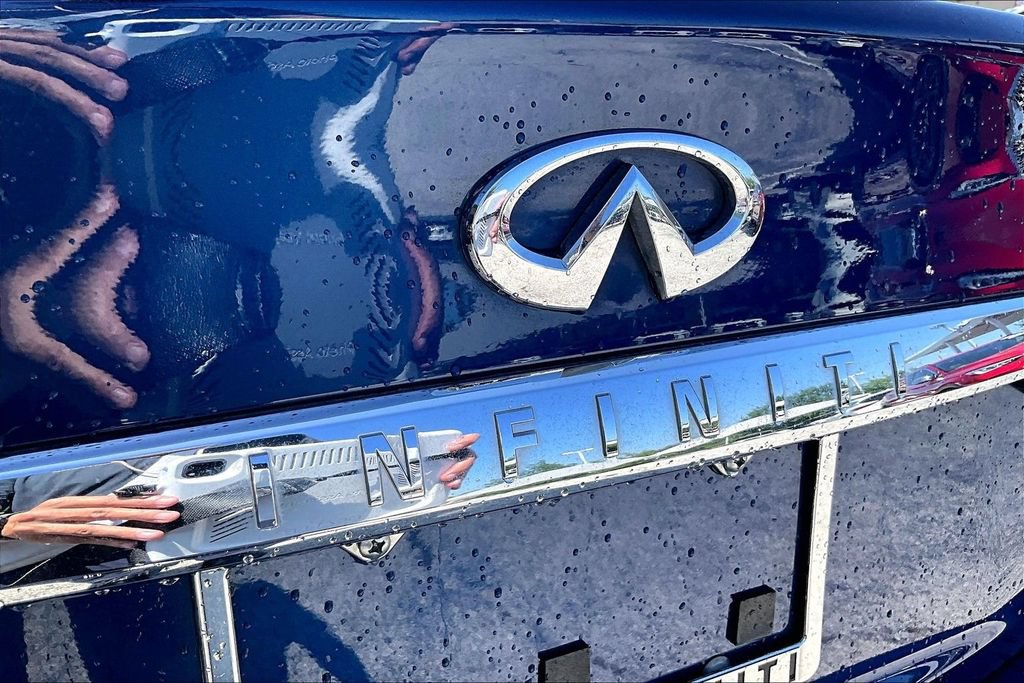 Certified 2018 INFINITI Q50 Red Sport 400 w/ Sensory Package (Sport) RWD image 7