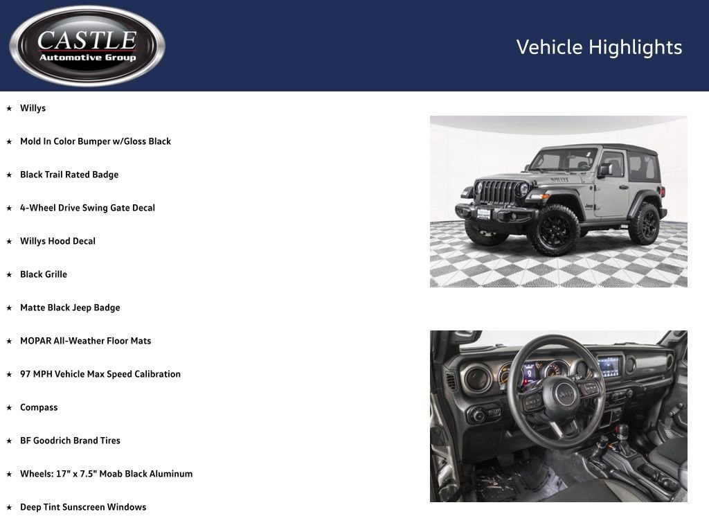 Used 2022 Jeep Wrangler Sport AWD/4WD image 8