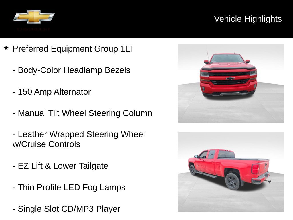 Used 2018 Chevrolet Silverado 1500 LT w/ All Star Edition AWD/4WD image 16