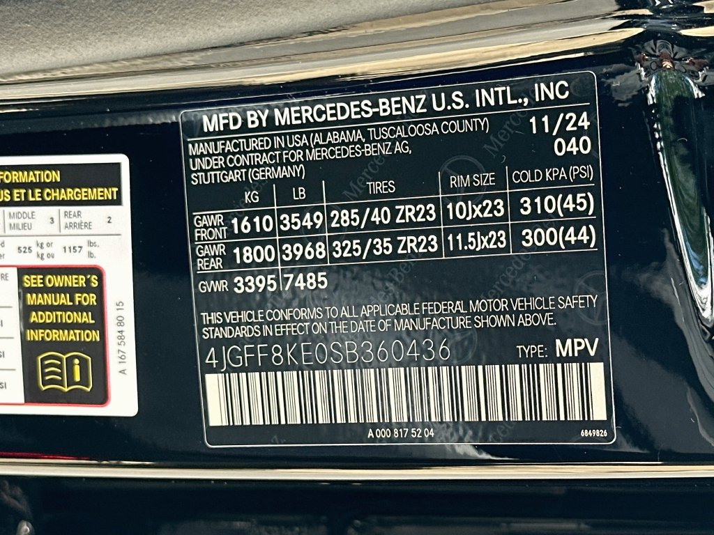 Certified 2025 Mercedes-Benz GLS 63 AMG 4MATIC image 34