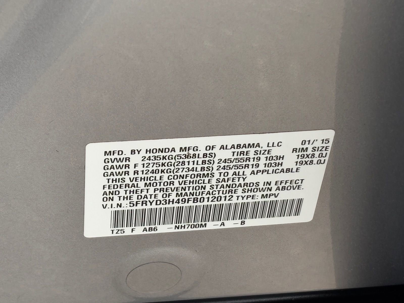 Used 2015 Acura MDX FWD w/ Technology Package image 29