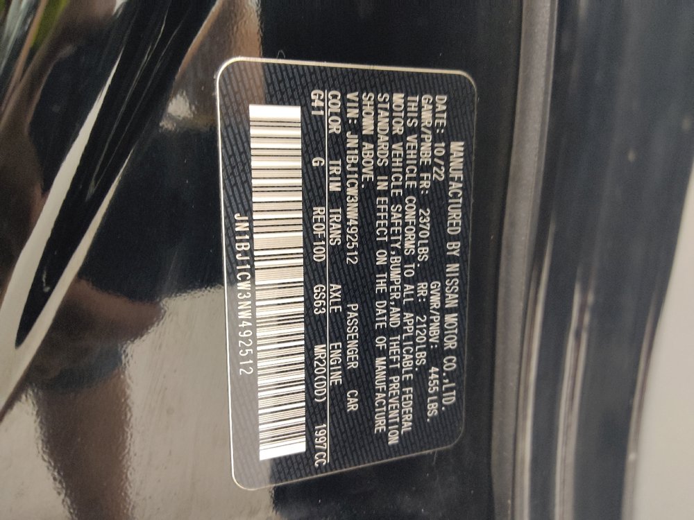 Used 2022 Nissan Rogue Sport SL AWD/4WD image 33