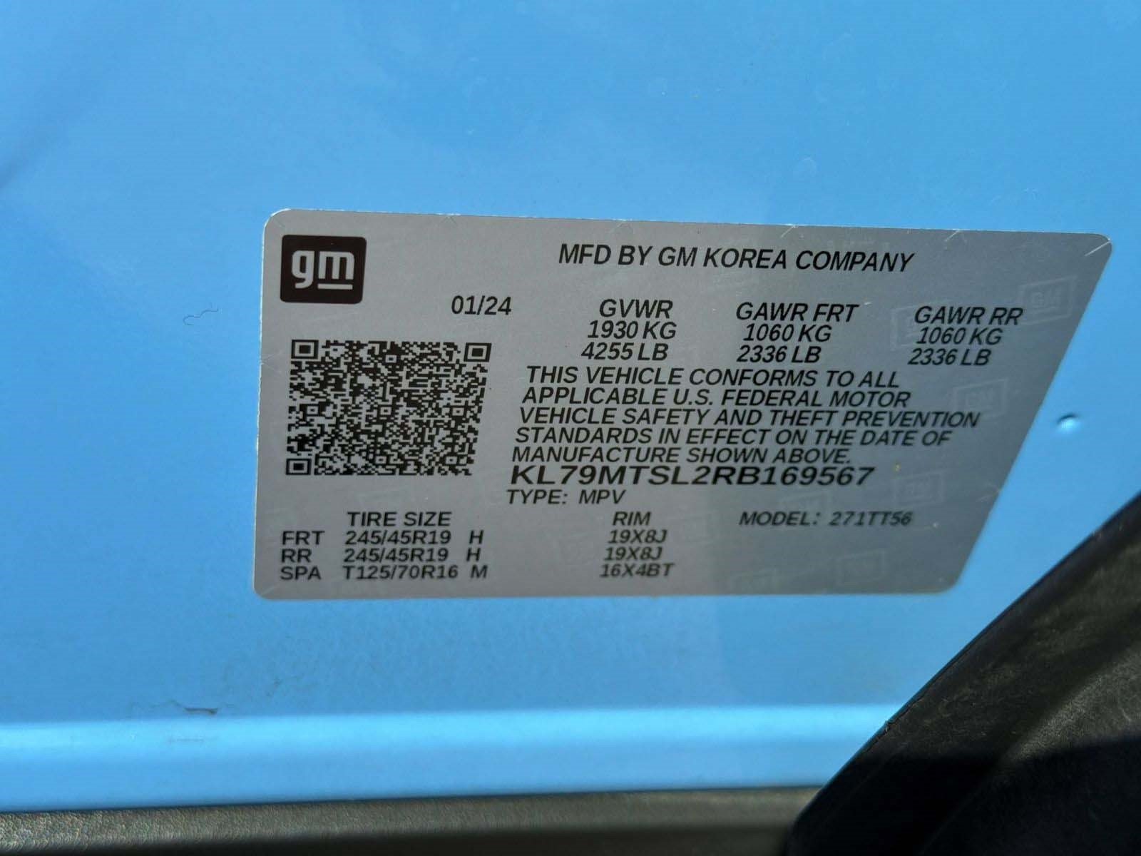 Used 2024 Chevrolet TrailBlazer RS w/ Convenience Package FWD image 25