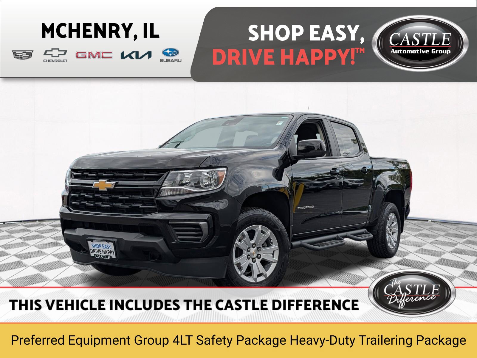 Used 2021 Chevrolet Colorado LT w/ Safety Package AWD/4WD image 1