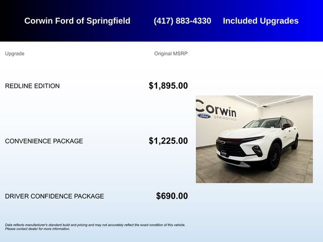 Used 2024 Chevrolet Blazer LT w/ Redline Edition FWD image 5