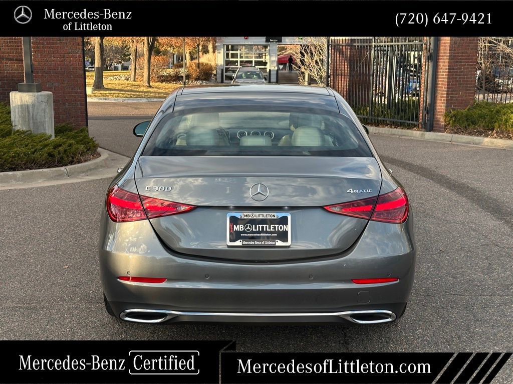 Certified 2025 Mercedes-Benz C 300 4MATIC Sedan image 4