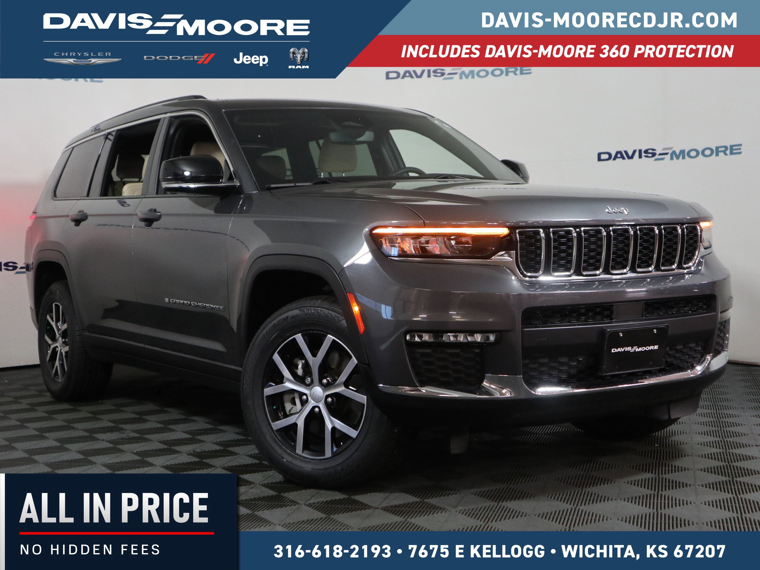 Used 2023 Jeep Grand Cherokee L Limited w/ Trailer Tow Group (B) AWD/4WD image 1