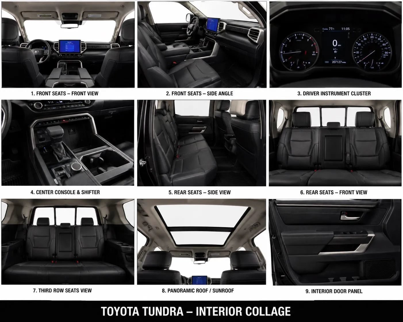 Used 2023 Toyota Tundra SR5 w/ TRD Sport Premium Package AWD/4WD image 19