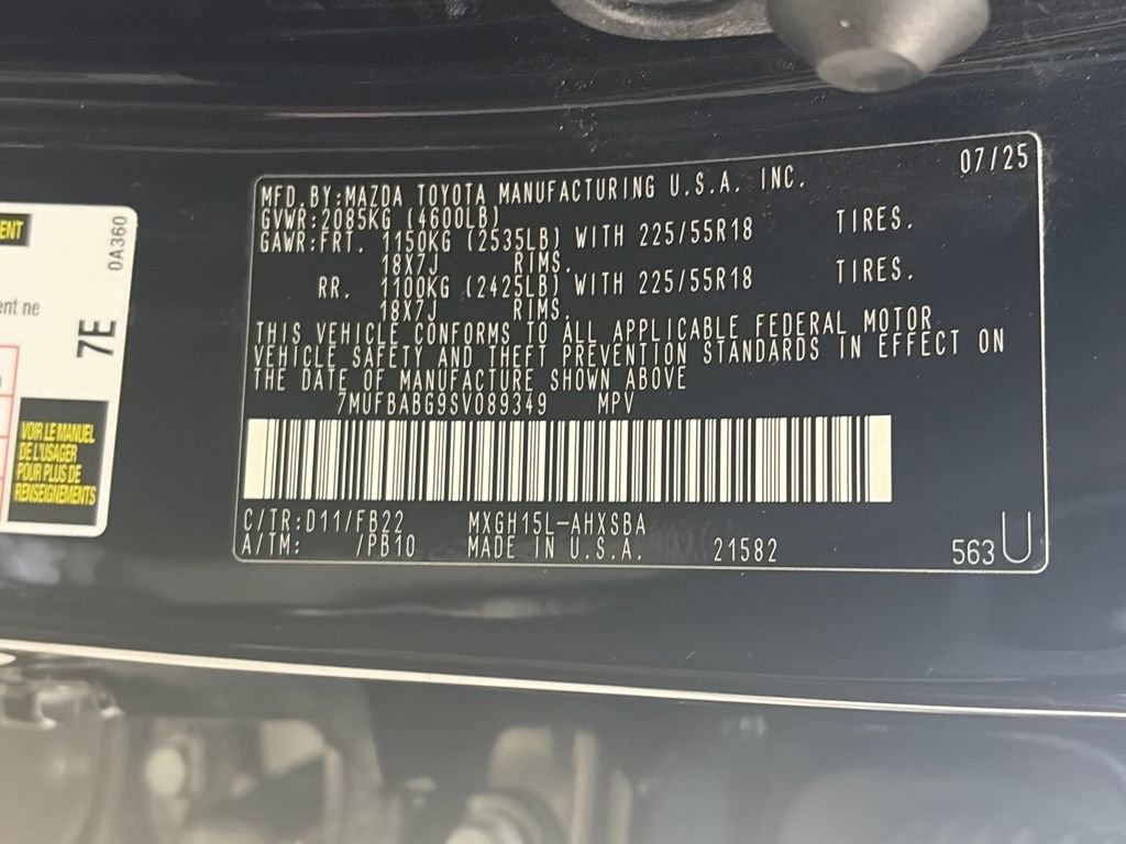 Used 2025 Toyota Corolla Cross AWD Hybrid image 9