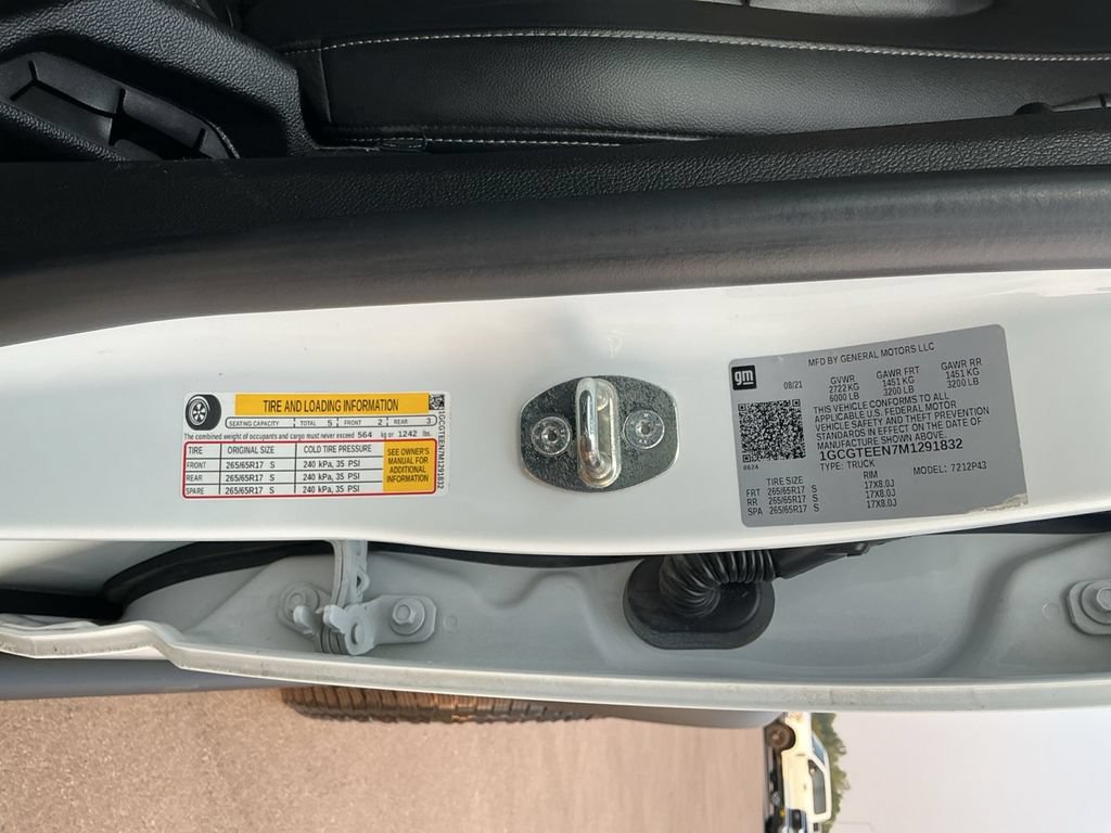 Certified 2021 Chevrolet Colorado ZR2 AWD/4WD image 23