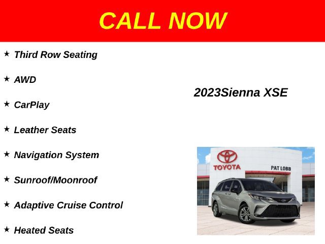 Used 2023 Toyota Sienna XSE w/ XSE Plus Package AWD/4WD image 39