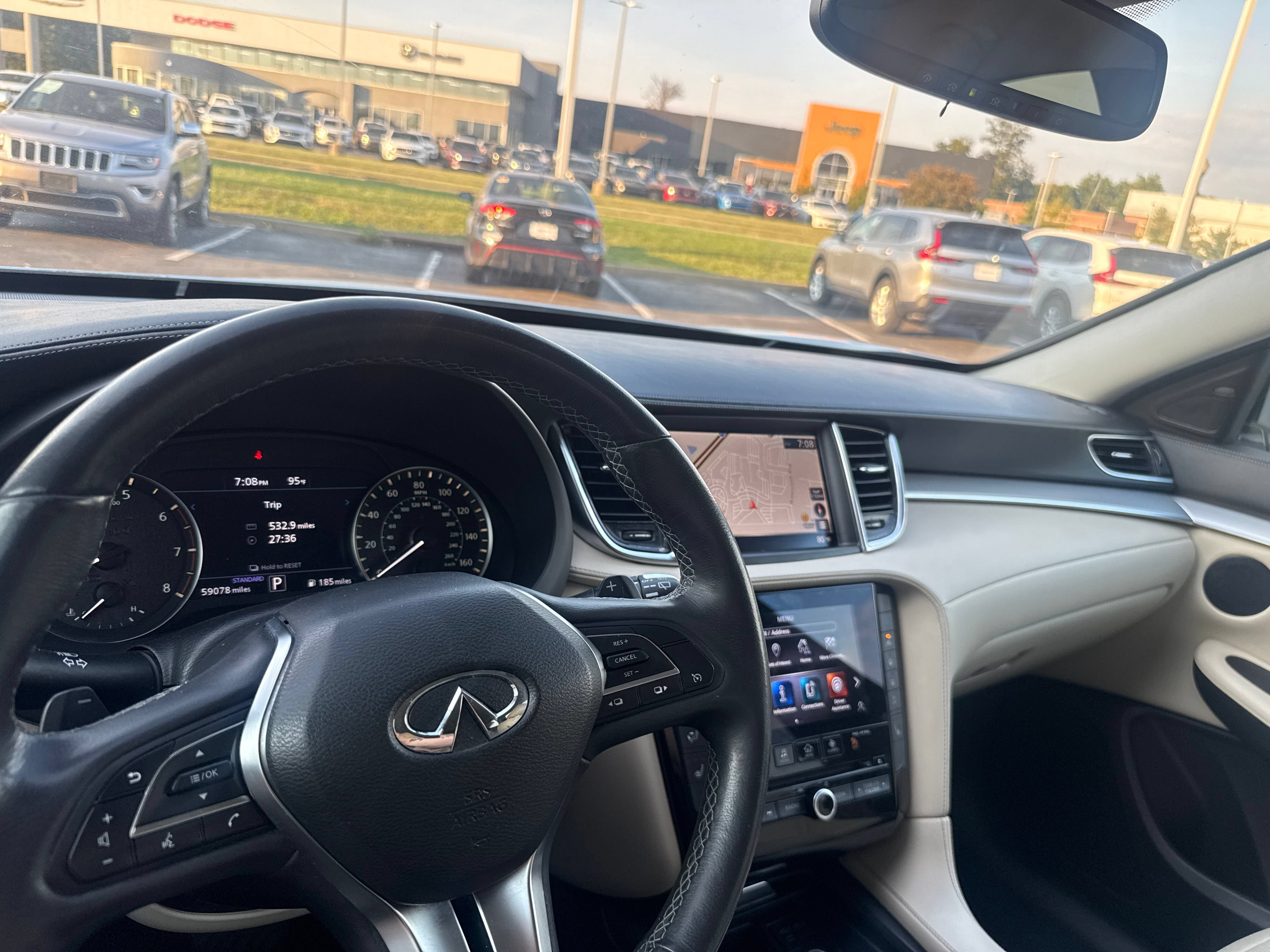 Used 2020 INFINITI QX50 Essential AWD/4WD image 3