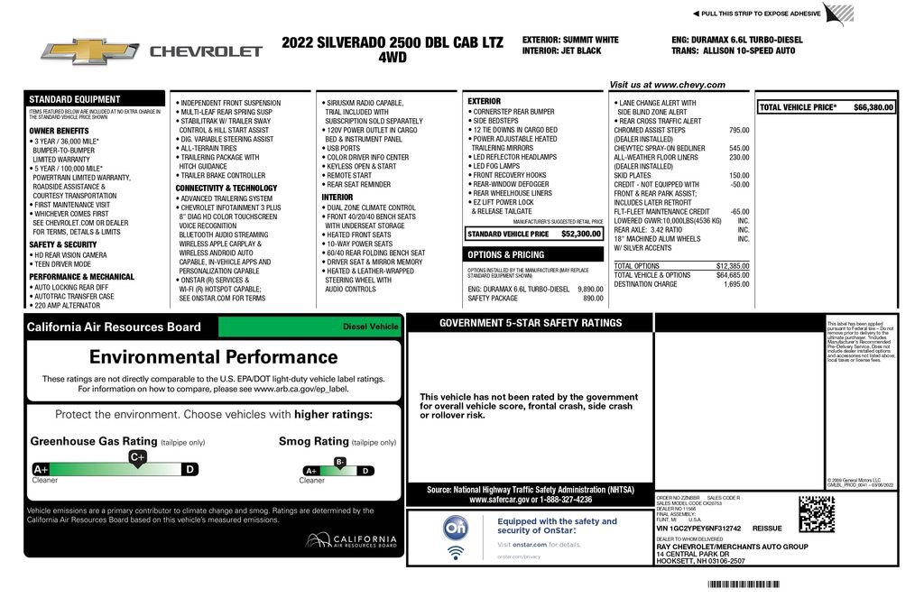 Used 2022 Chevrolet Silverado 2500 LTZ w/ Safety Package image 3