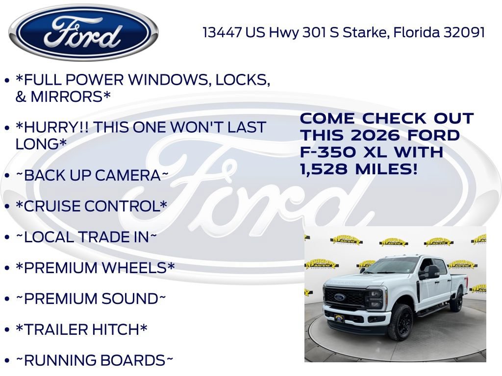 Used 2026 Ford F350 XL w/ STX Appearance Package AWD/4WD image 10