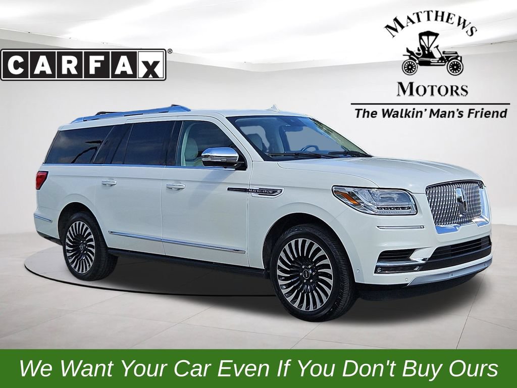 Used 2021 Lincoln Navigator L Black Label w/ Cargo Convenience Package