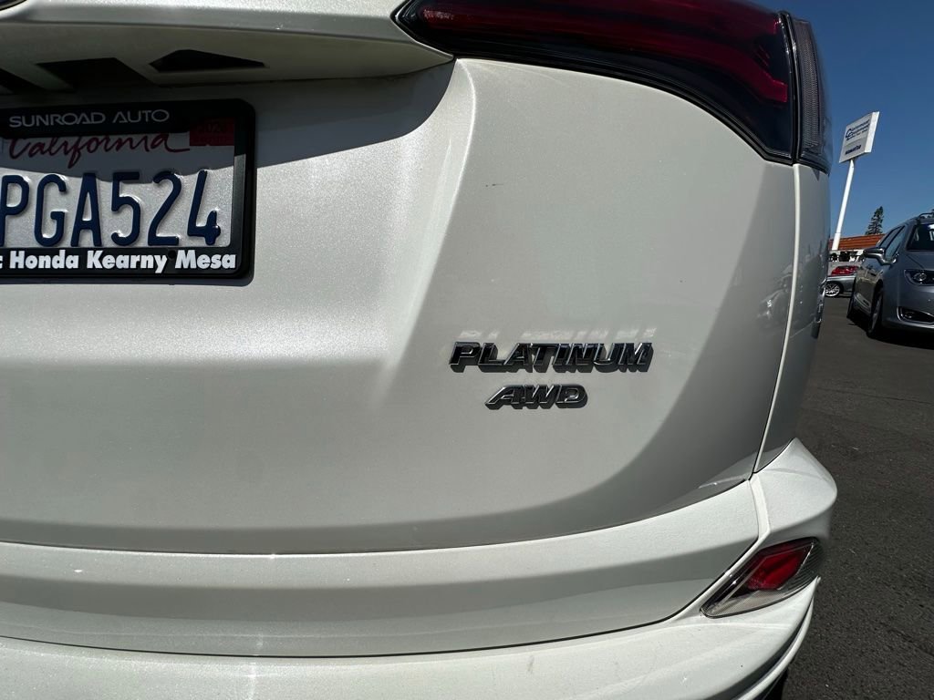 Used 2017 Toyota RAV4 Platinum w/ All Weather Liner Package AWD/4WD image 6