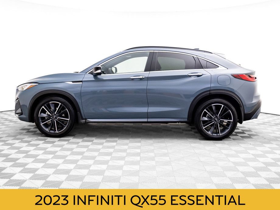 Used 2023 INFINITI QX55 Essential video 2
