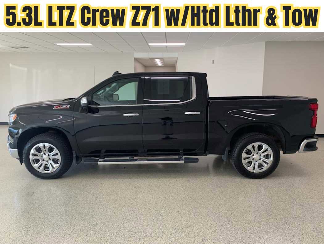 Used 2023 Chevrolet Silverado 1500 LTZ w/ Technology Package AWD/4WD image 1