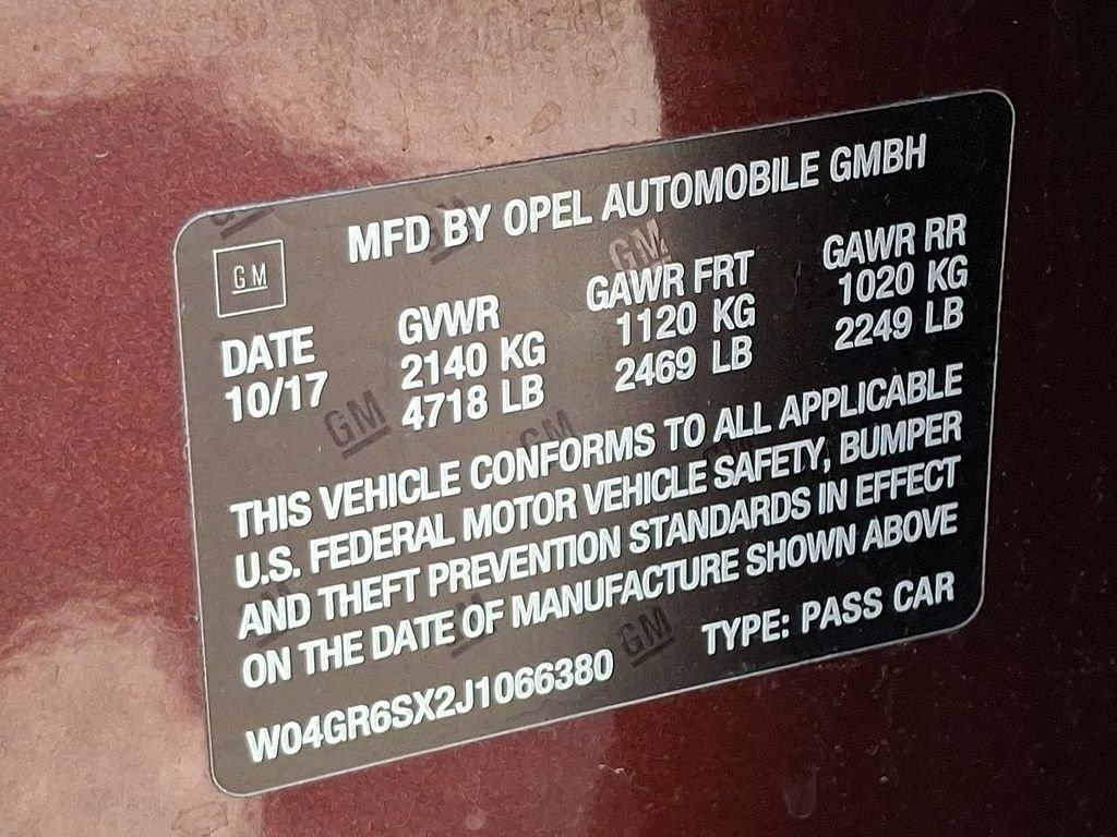 Certified 2018 Buick Regal Essence w/ Driver Confidence Package #1 AWD/4WD image 26