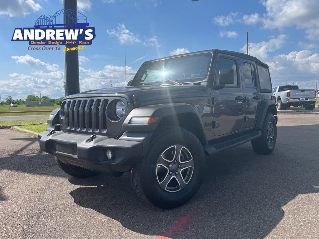 Used 2021 Jeep Wrangler Unlimited Sport AWD/4WD image 1