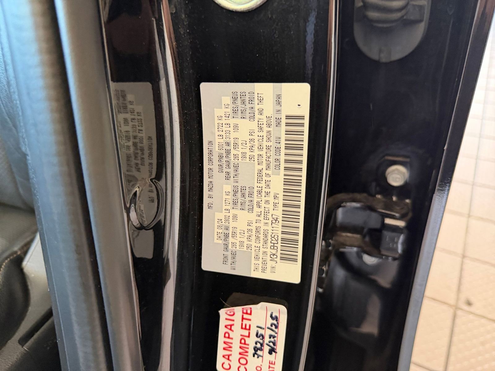 Used 2025 MAZDA CX-70 3.3 Turbo w/ Preferred Package image 25